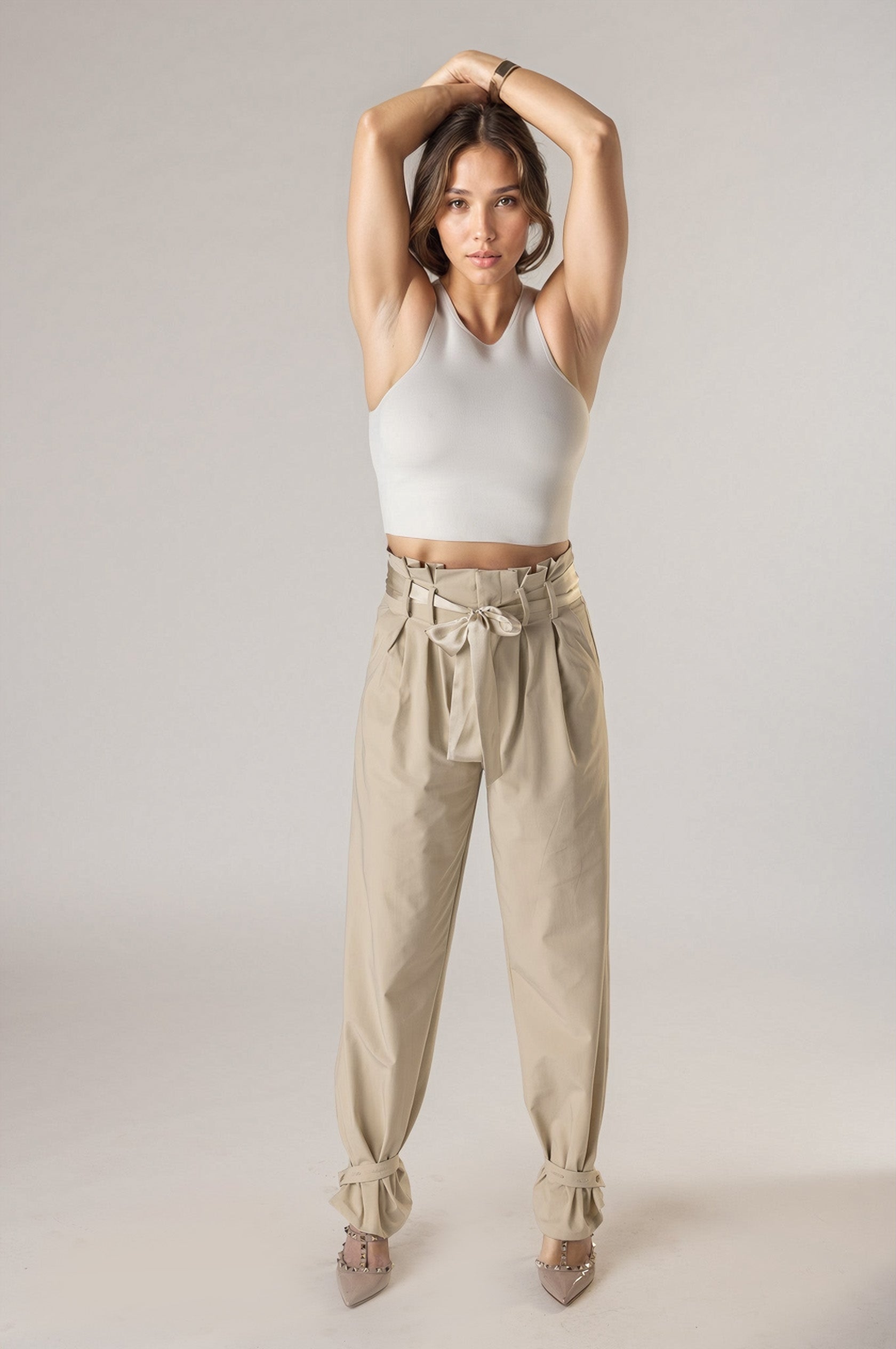 Foreplay Women’s Golf Pants - Paperbag-Waist - RFE Marketing Ventures