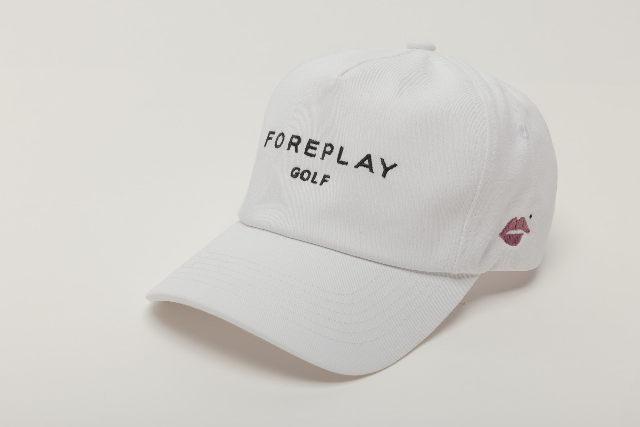 Foreplay Women’s Golf Hat – Classic Lips - RFE Marketing Ventures