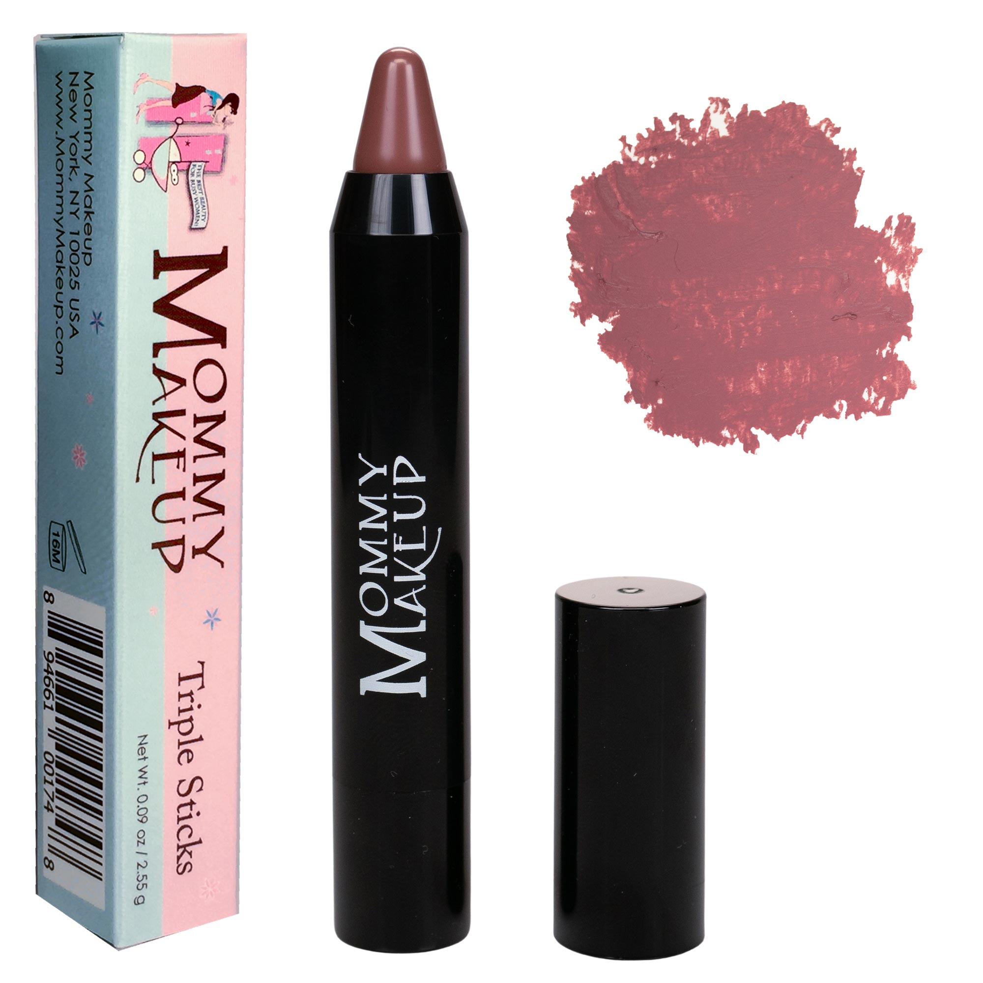 Triple Sticks Lipstick, Cream Blush, and Treatment in Toasted Berry - RFE Marketing Ventures