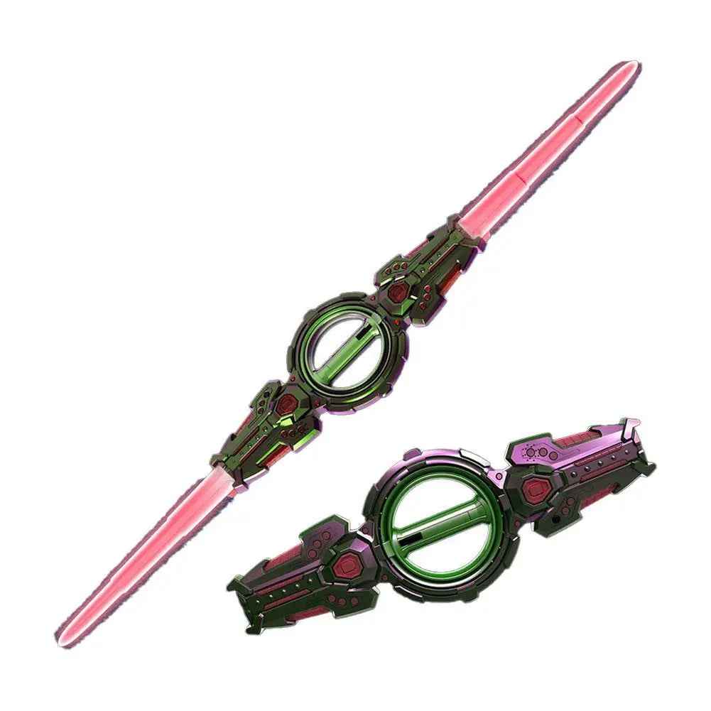 Toy Double Ended Retractable Double Edged Lightsaber