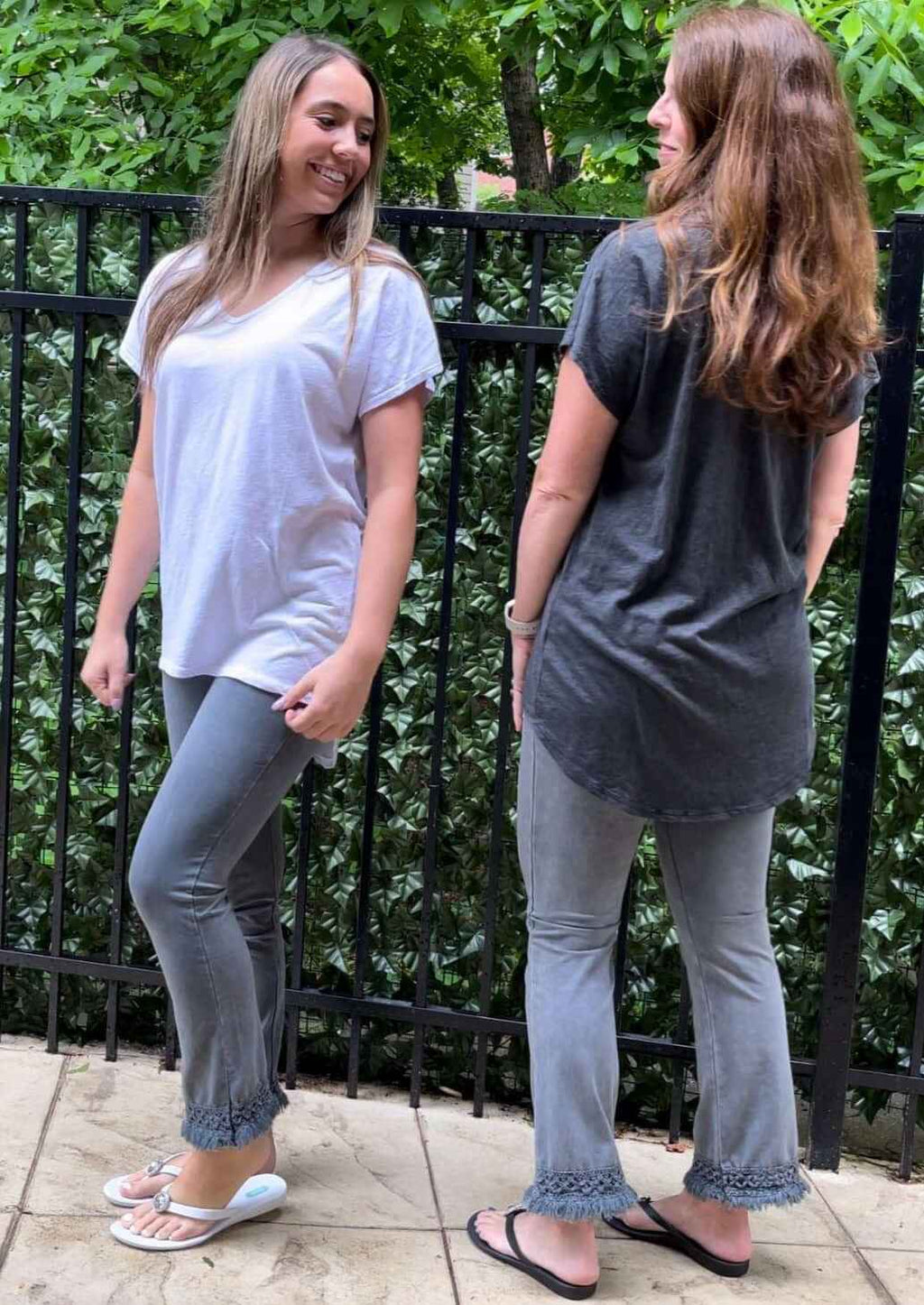 High Low V-Neck Tee – Super Comfy Style, Clearance Final Sale