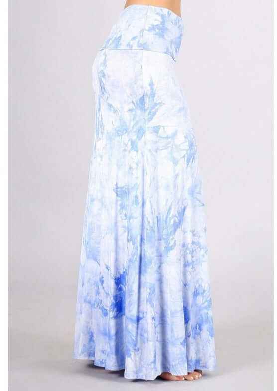 In the Clouds Soft Feel Maxi Skirt - Made in USA