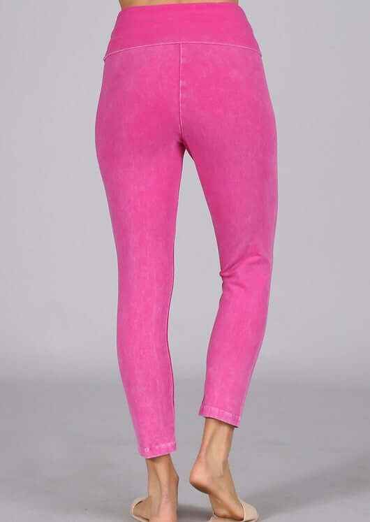 Easy Fit USA Cotton Capri Leggings - High-Quality Comfort Made in USA