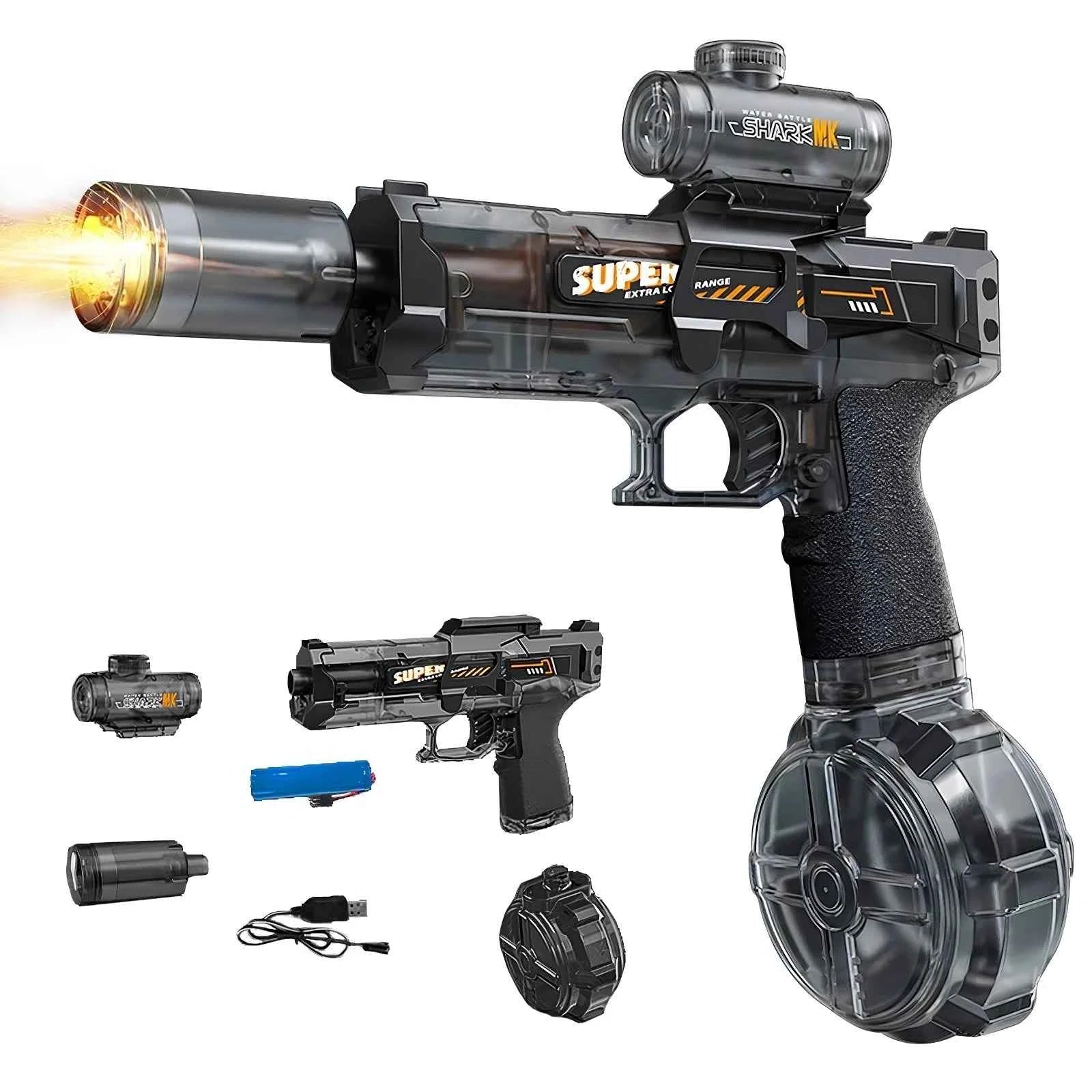 Glow LED Water Gun - Illuminate Your Water Battles with Vibrant Light - RFE Marketing Ventures