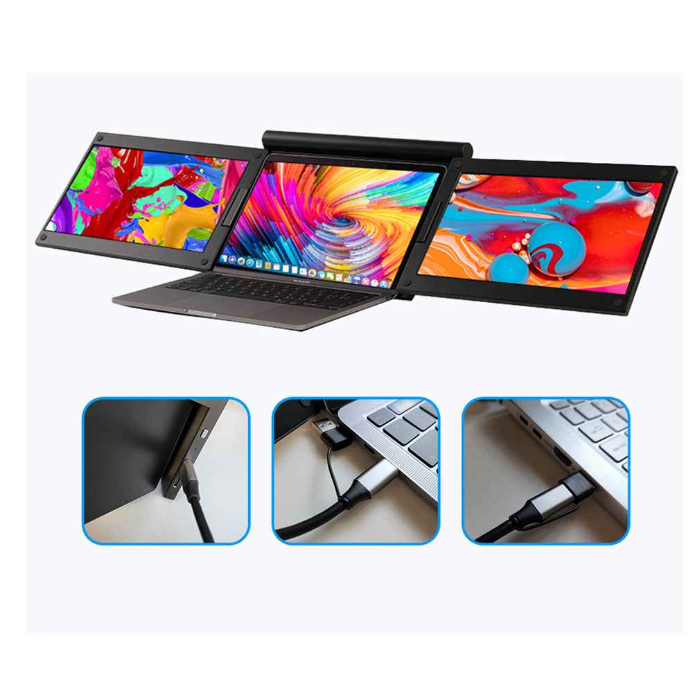 Portable Dual Screen Monitor for Laptop - Enhance Productivity on the Go - RFE Marketing Ventures