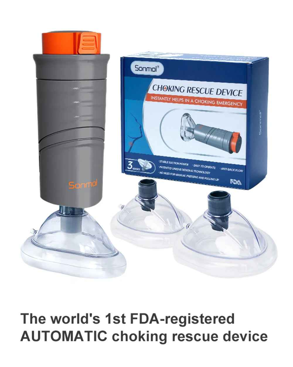 Automatic Choking Rescue Device for Quick Emergency Relief - RFE Marketing Ventures