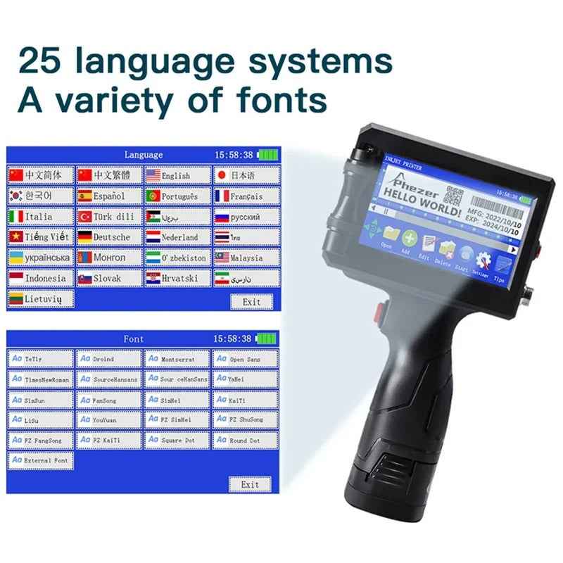 Handheld Inkjet Printer for Quick and Easy Printing on the Go - RFE Marketing Ventures