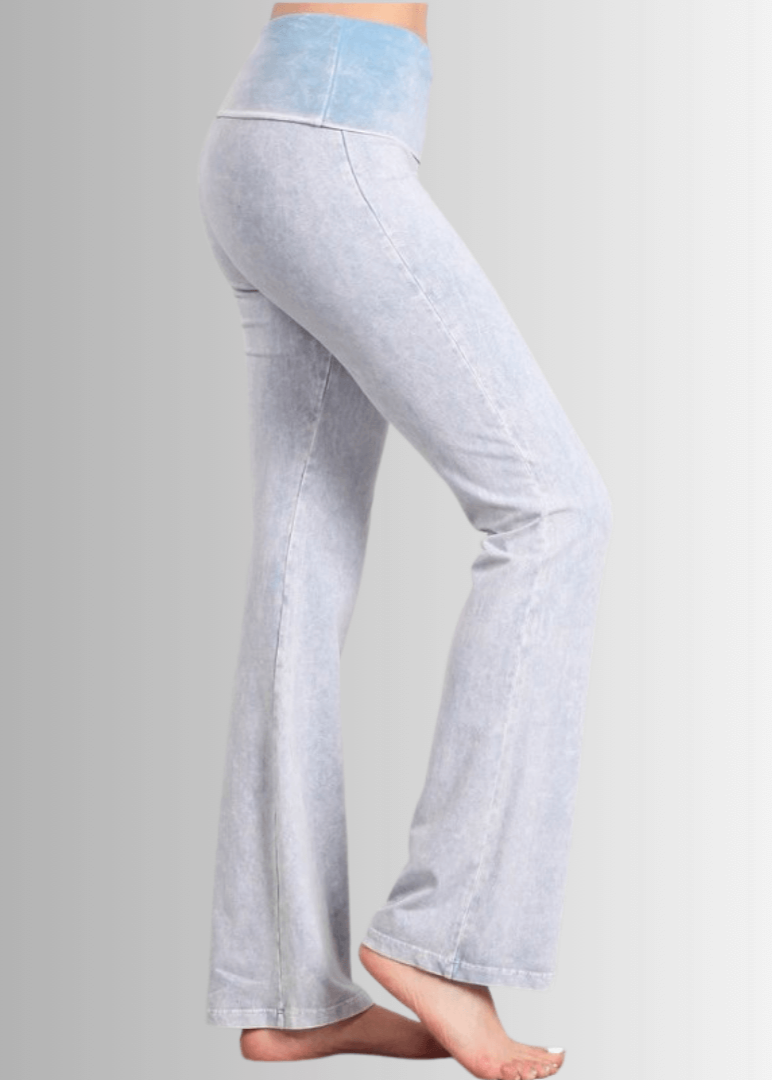 Bootcut Flare Jeggings - Mineral Washed and Made in USA