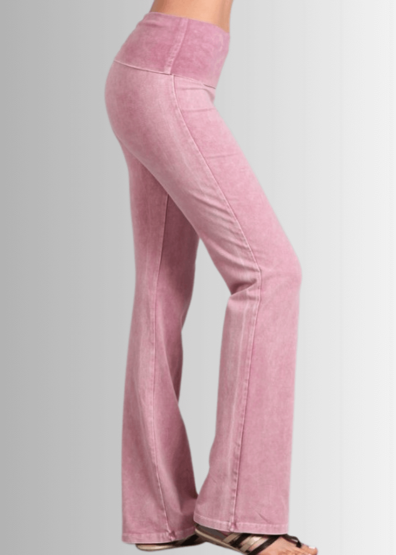 Bootcut Flare Jeggings - Mineral Washed and Made in USA