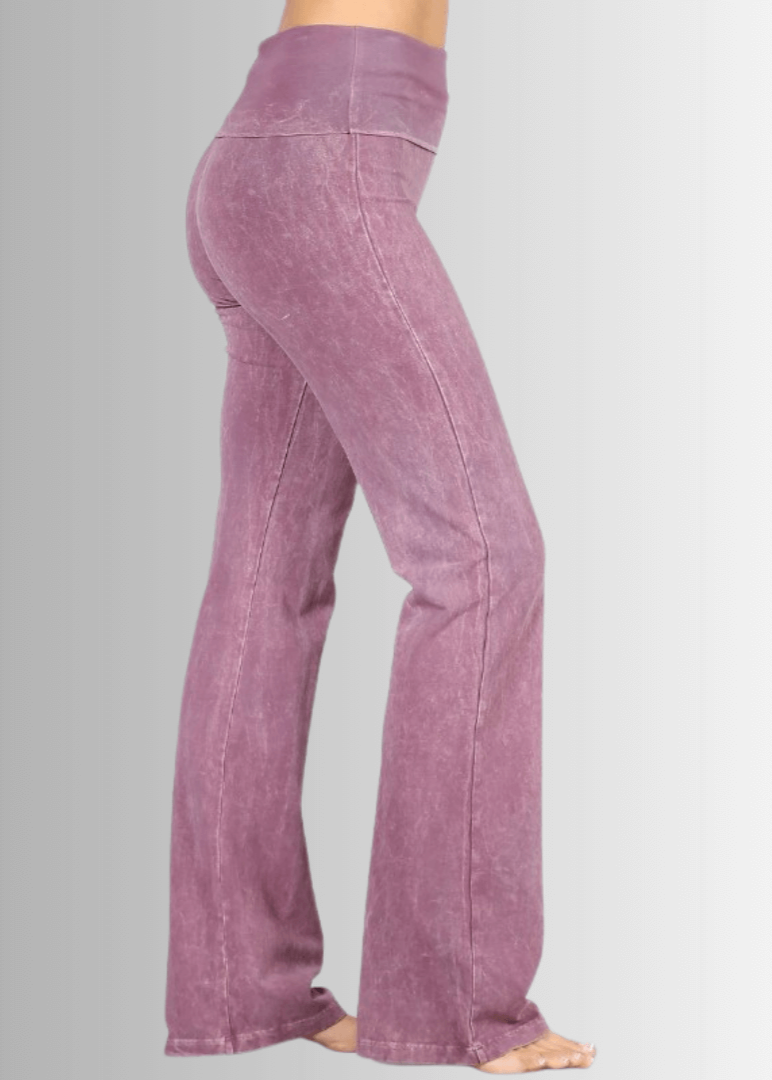 Bootcut Flare Jeggings - Mineral Washed and Made in USA