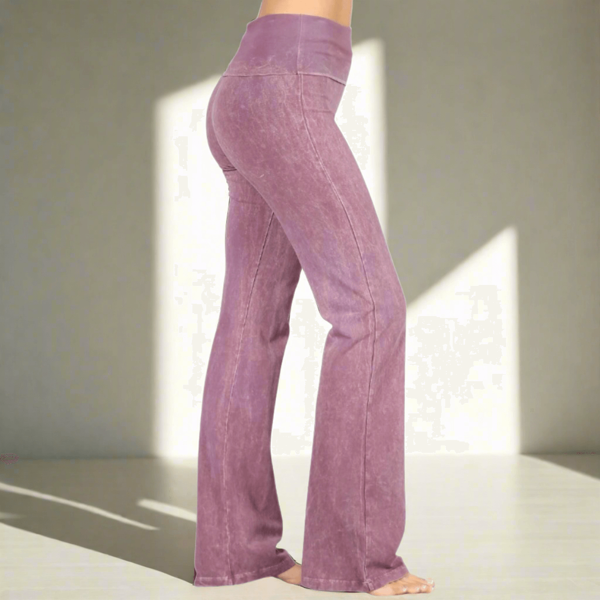 Bootcut Flare Jeggings - Mineral Washed and Made in USA