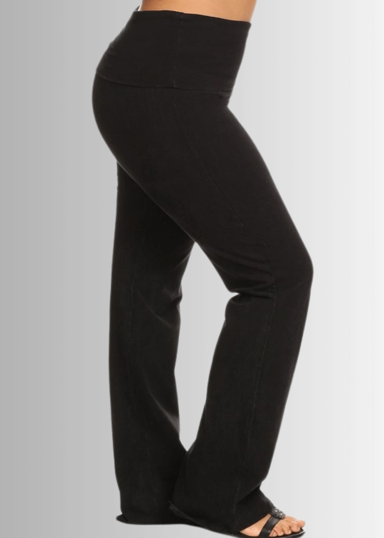 Plus Size Bootcut Mineral Washed Jeggings for Ultimate Comfort and Style