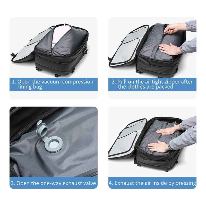 Travel Vacuum Backpack for Ultimate Packing Efficiency - RFE Marketing Ventures