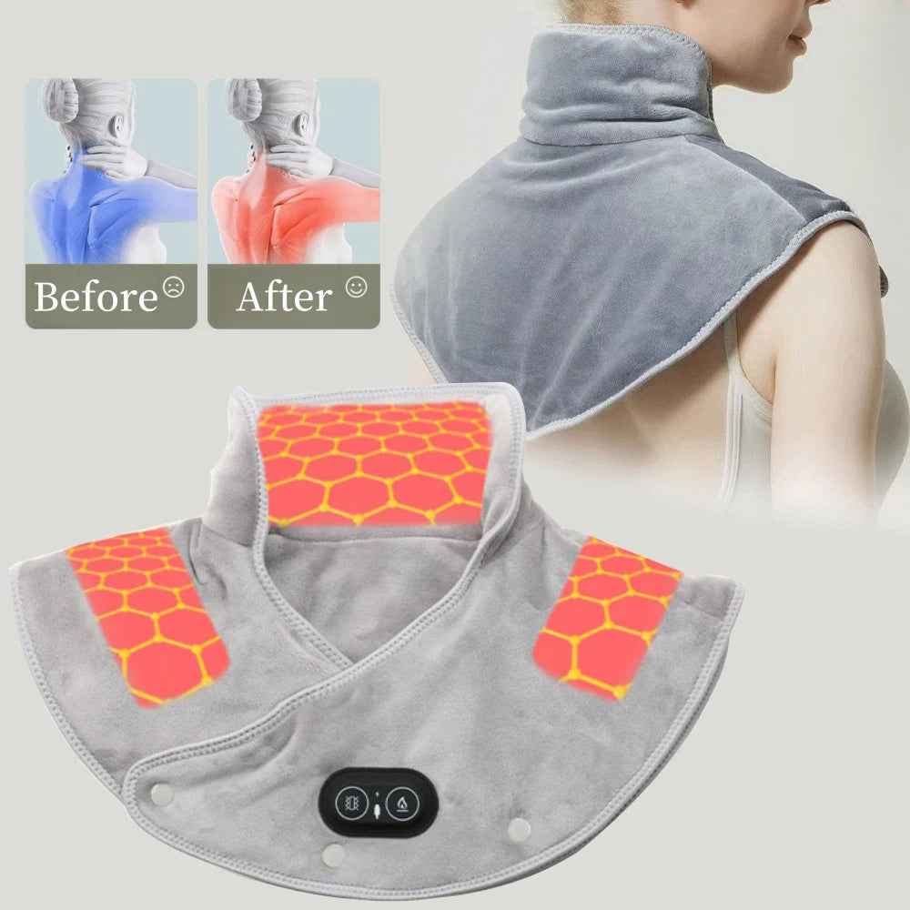 Electric Heating Neck Pad for Soothing Neck and Shoulder Relief - RFE Marketing Ventures