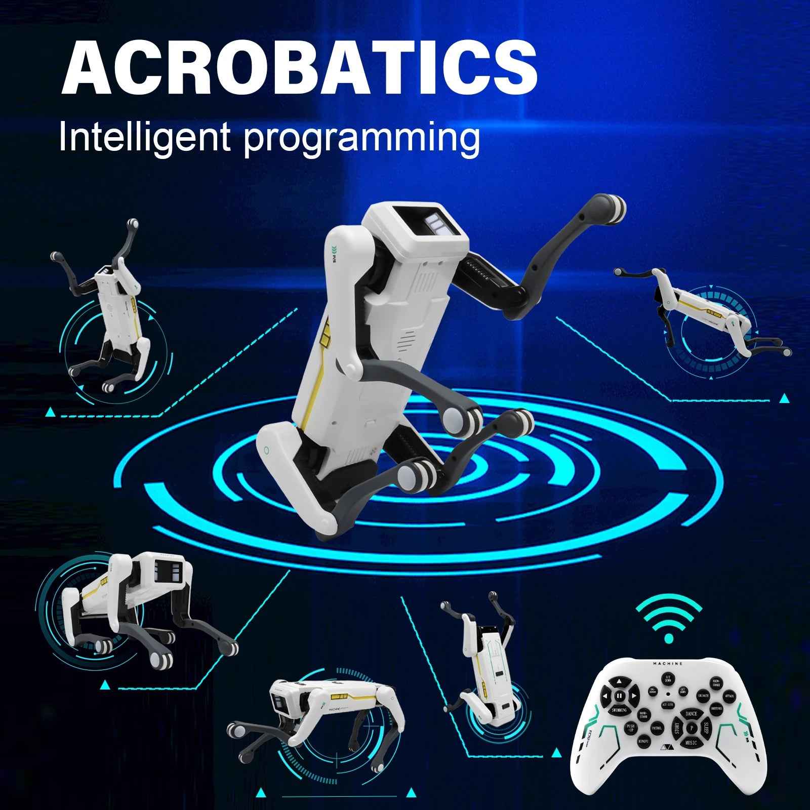 Interactive AI Robot Dog Toy for Engaging Playtime - RFE Marketing Ventures