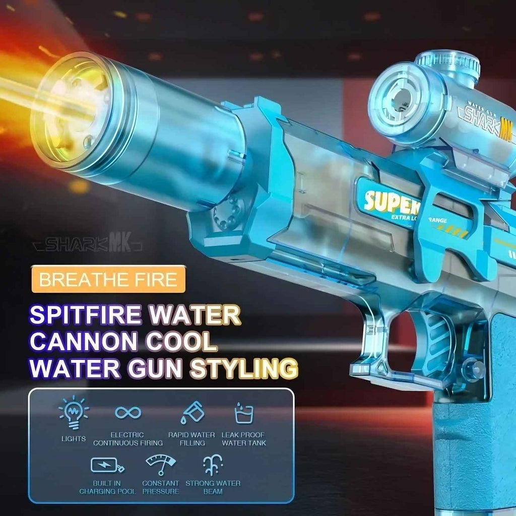Glow LED Water Gun - Illuminate Your Water Battles with Vibrant Light - RFE Marketing Ventures