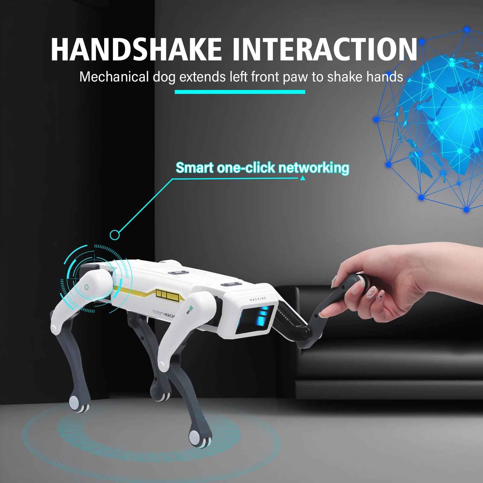 Interactive AI Robot Dog Toy for Engaging Playtime - RFE Marketing Ventures