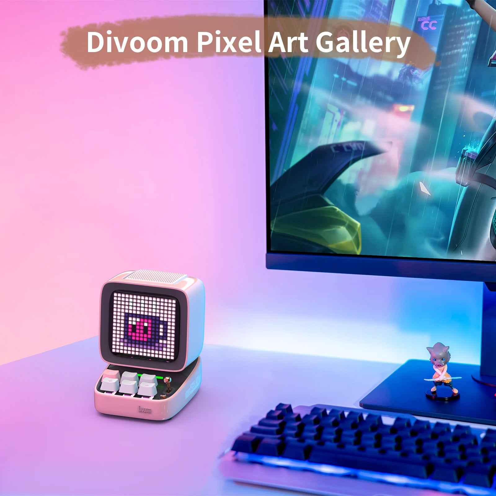 Retro Pixel Art Speaker - Nostalgic Design with Modern Sound Quality - RFE Marketing Ventures