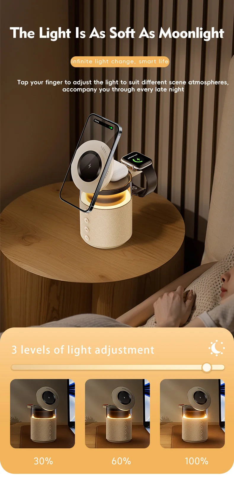 5-in-1 Wireless Charging Station for Ultimate Convenience and Efficiency