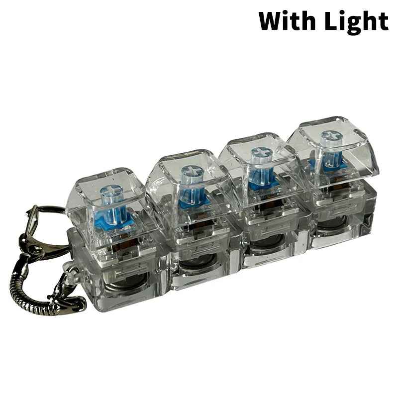 Fidget Keyboard Keychain