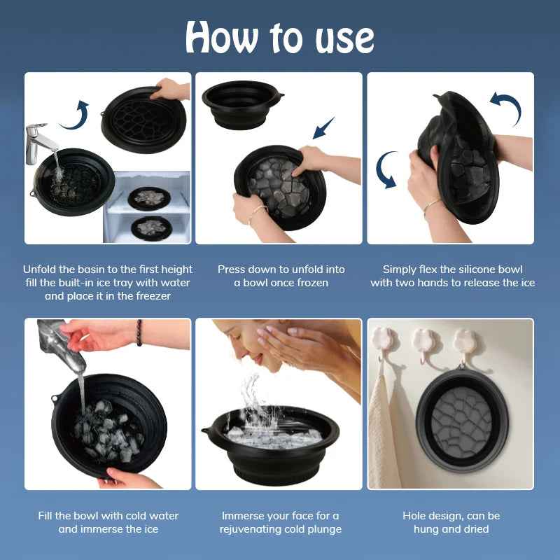 Facial Ice Bath Bowl