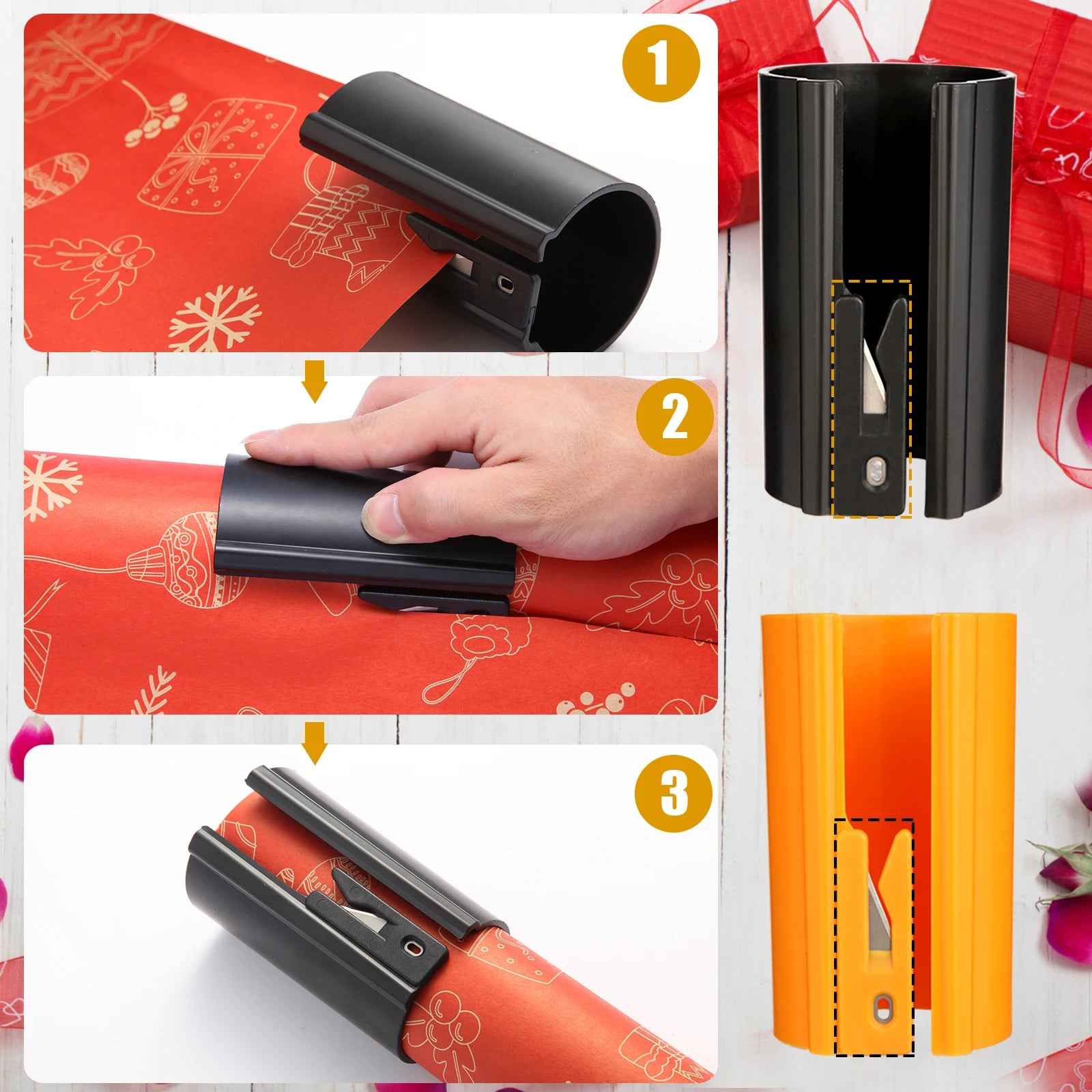 Wrapping Paper Cutter for Effortless Gift Wrapping - RFE Marketing Ventures