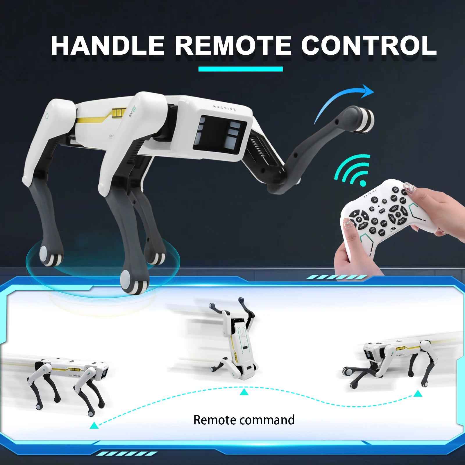 Interactive AI Robot Dog Toy for Engaging Playtime - RFE Marketing Ventures