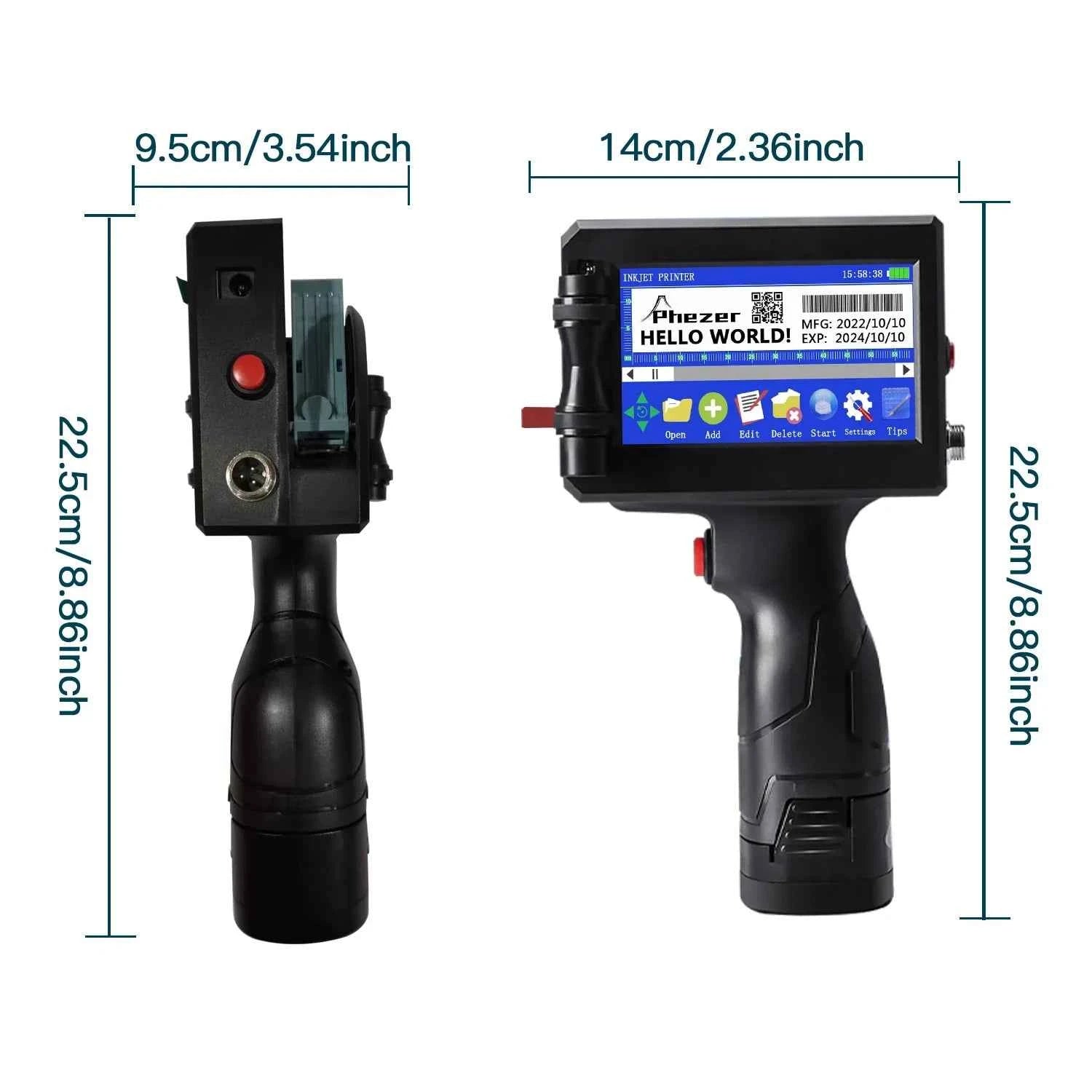 Handheld Inkjet Printer for Quick and Easy Printing on the Go - RFE Marketing Ventures