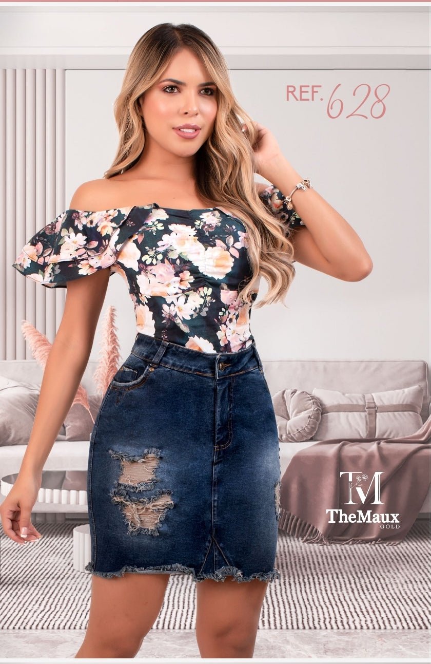 628 100% Authentic Colombian Push Up Skirt - RFE Marketing Ventures