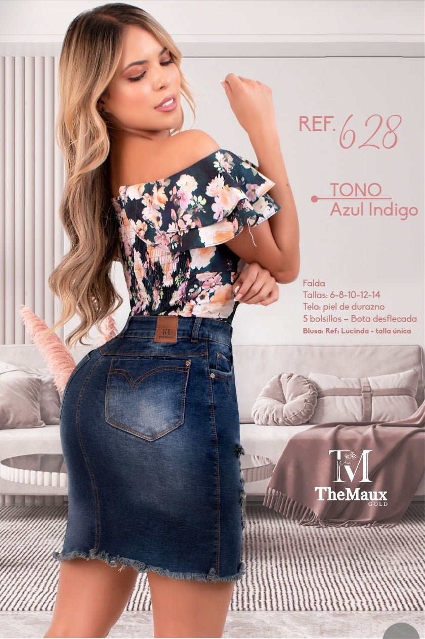 628 100% Authentic Colombian Push Up Skirt - RFE Marketing Ventures