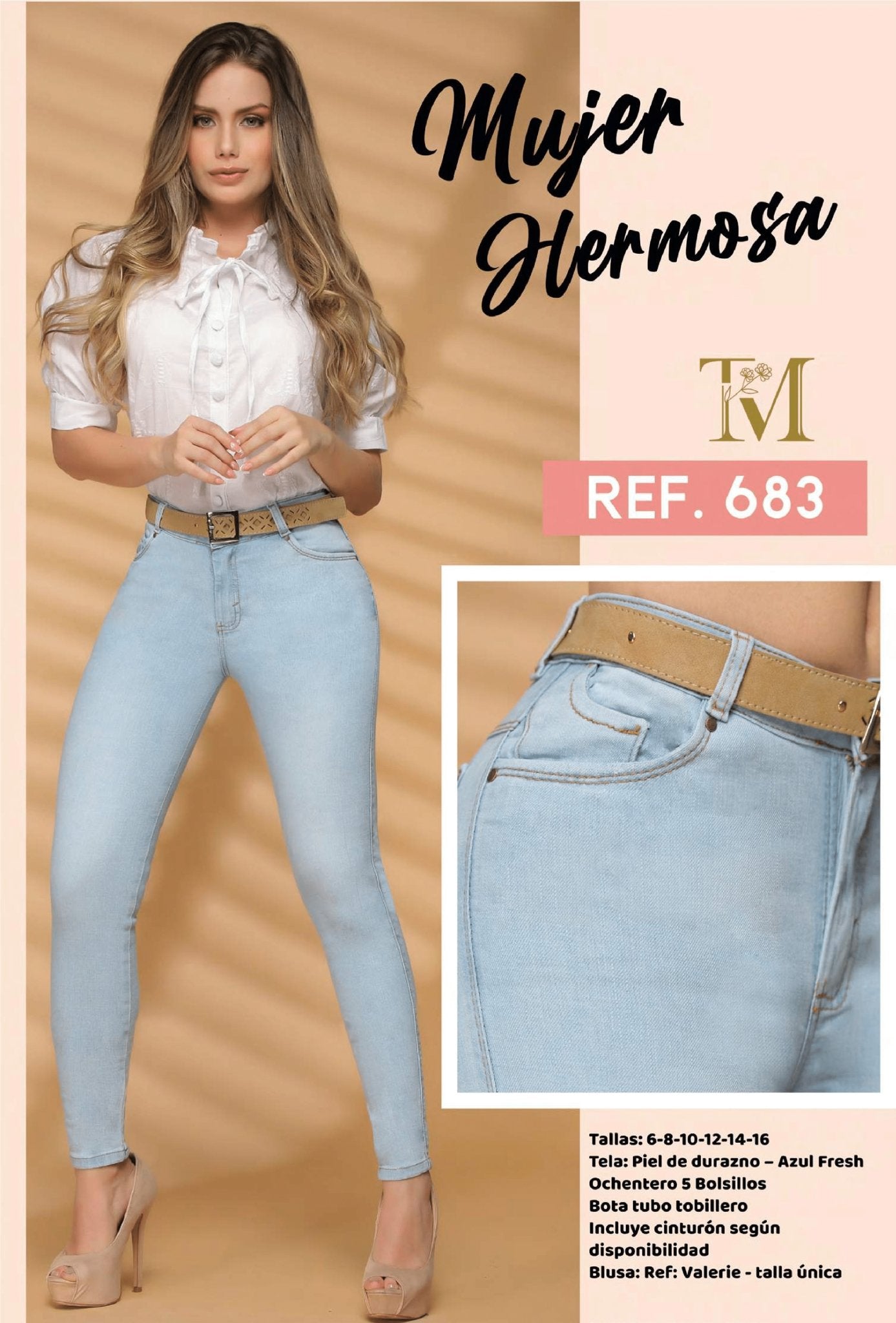 683 100% Authentic Colombian Push Up Jeans - RFE Marketing Ventures