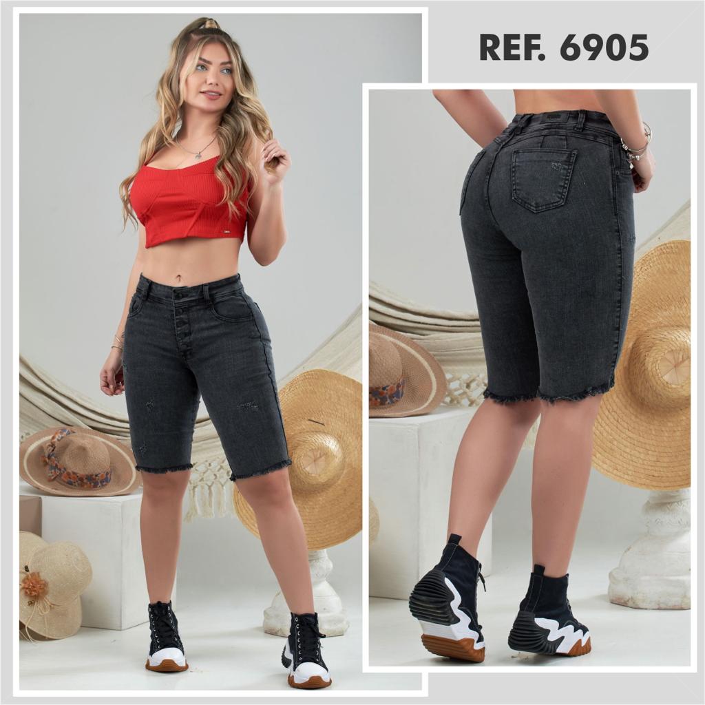 6905 100%  Authentic Colombian  Push Up Capri - RFE Marketing Ventures