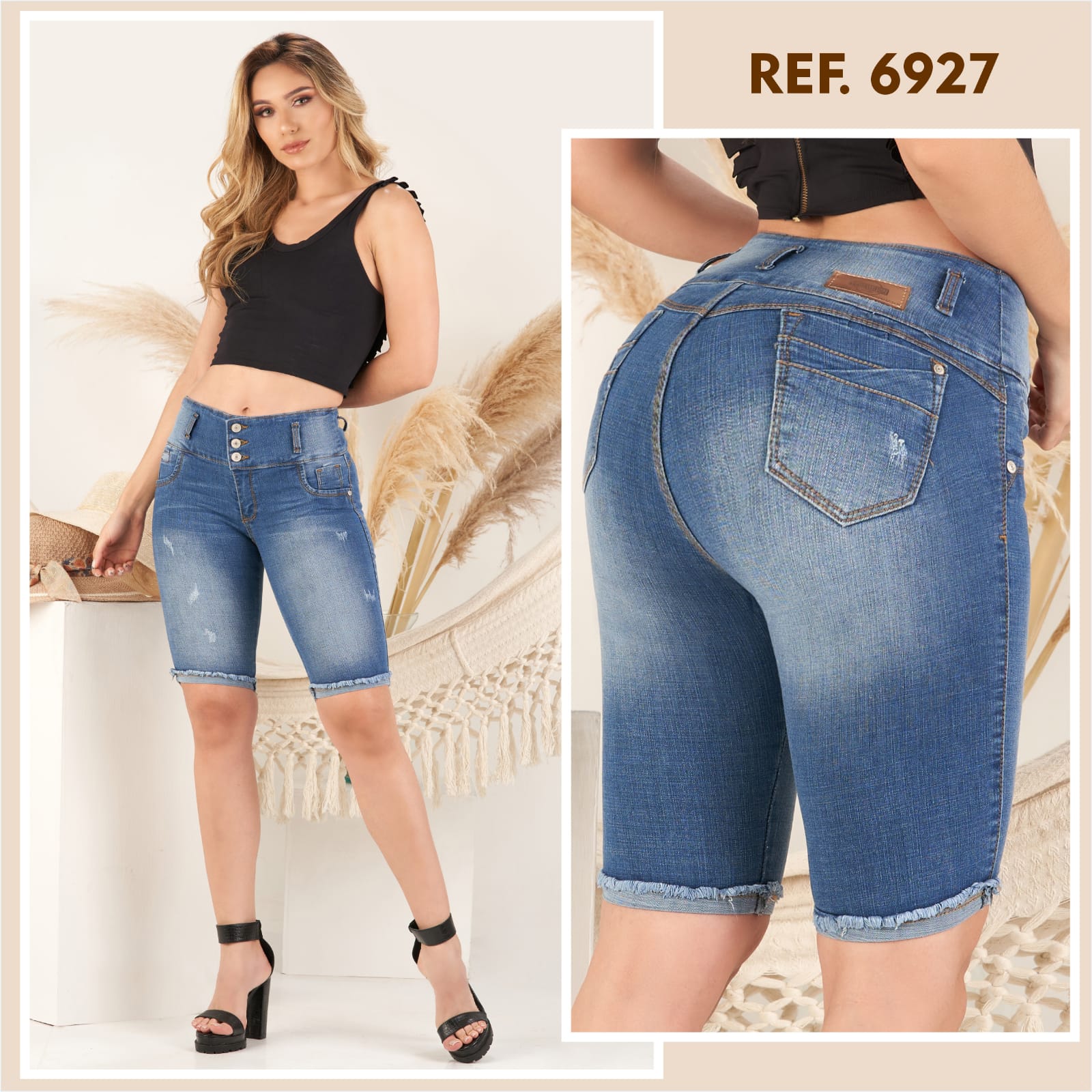 6927 100%  Authentic Colombian  Push Up CAPRI - RFE Marketing Ventures