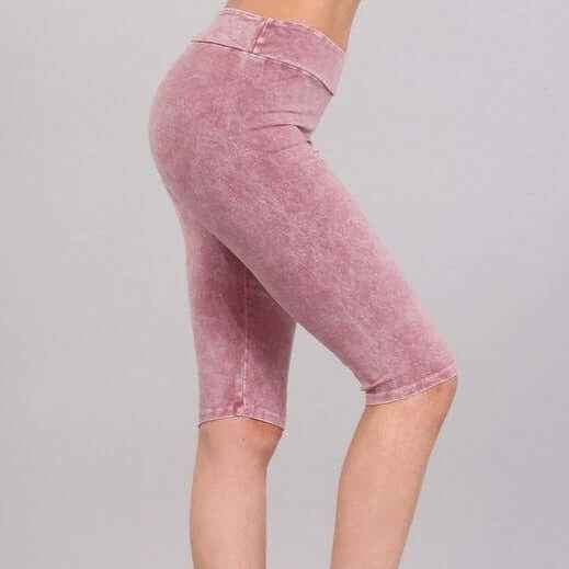 Ladies Biker Shorts Made in USA - Longer Length for Ultimate Comfort and Style