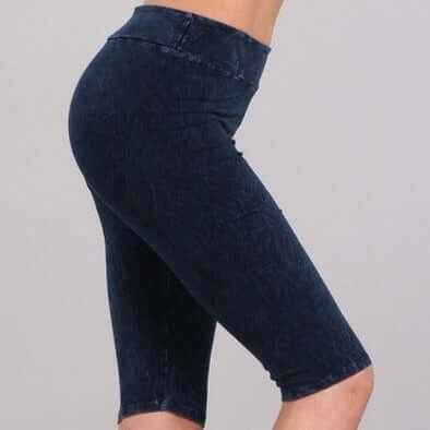 Ladies Biker Shorts Made in USA - Longer Length for Ultimate Comfort and Style