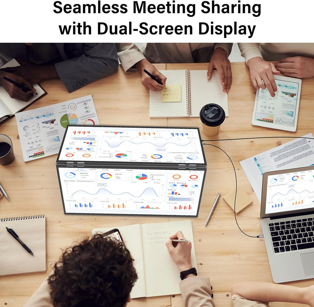 InnoView Foldable 23.8" Dual Monitor Stand - Enhance Your Workspace with the InnoView Dual Monitor Stand - RFE Marketing Ventures