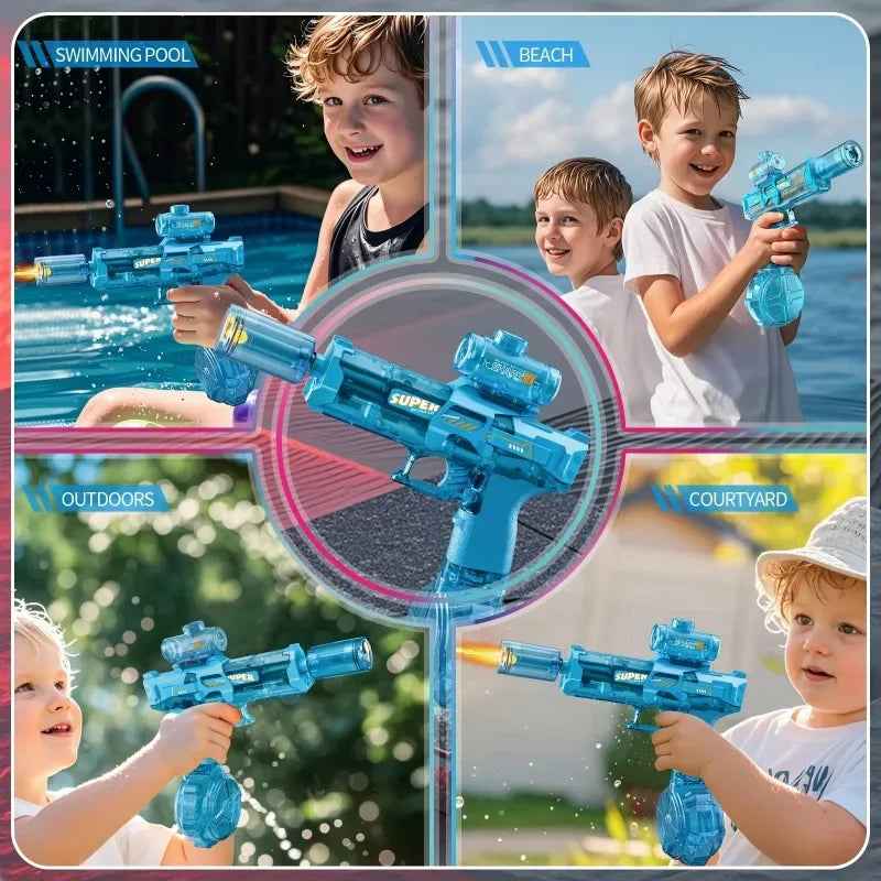 Glow LED Water Gun - Illuminate Your Water Battles with Vibrant Light - RFE Marketing Ventures