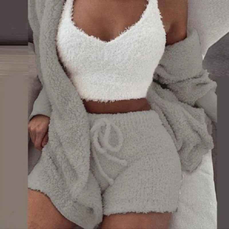 Women's Comfortable Knit Pajama Set