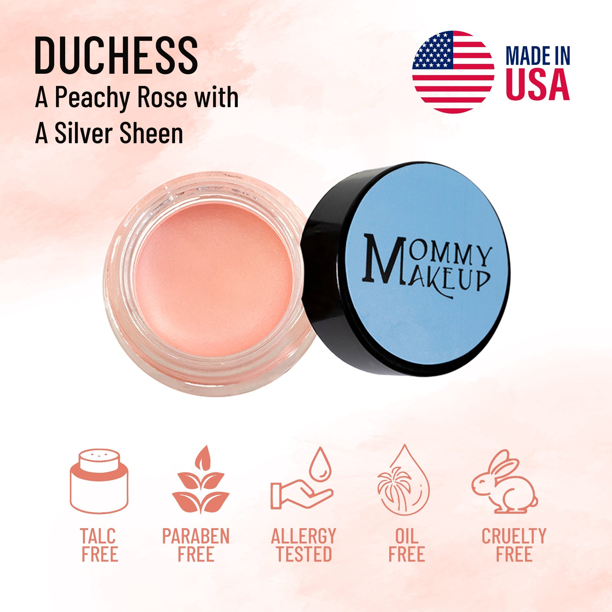 Duchess Any Wear Creme - A Waterproof Multi-tasking creme to powder product for eyes, cheeks & lips. Can be worn anywhere - RFE Marketing Ventures