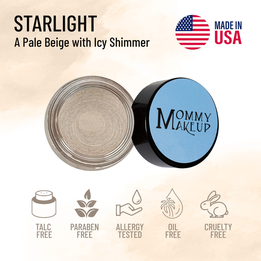 Starlight Any Wear Creme - A Waterproof Multi-tasking creme to powder product for eyes, cheeks & lips. Can be worn anywhere - RFE Marketing Ventures