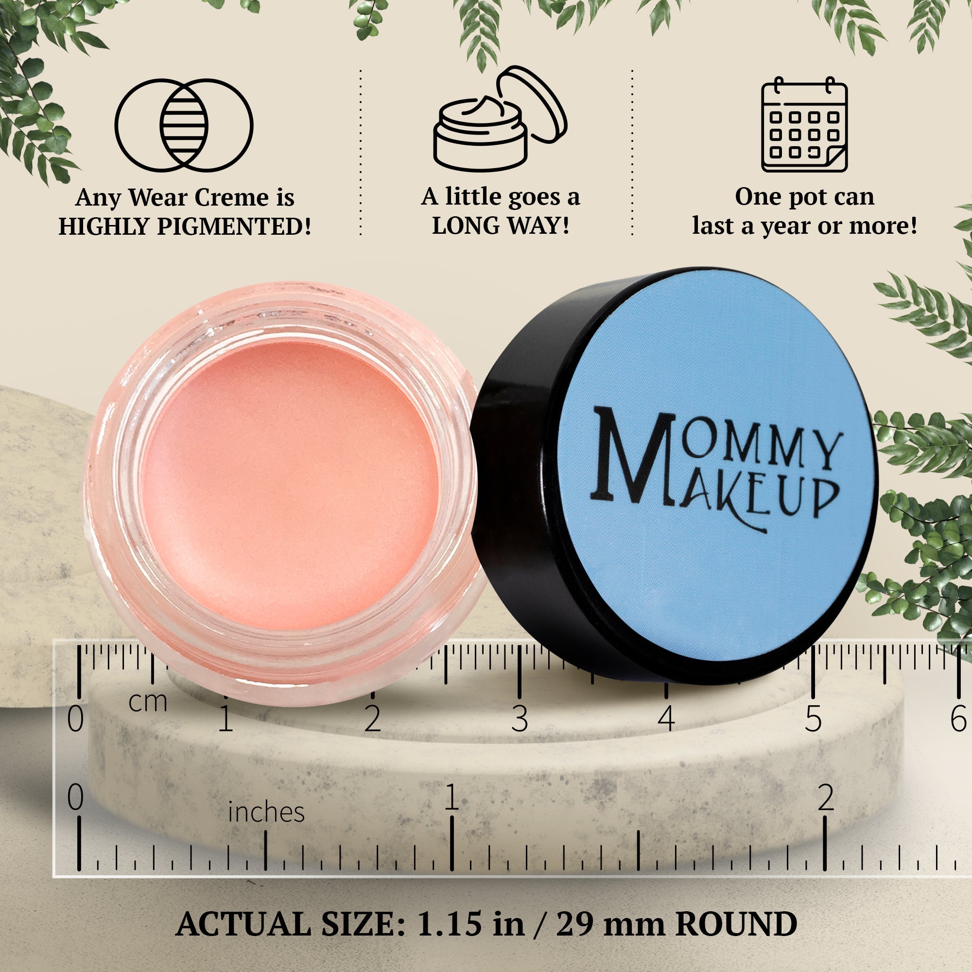 Duchess Any Wear Creme - A Waterproof Multi-tasking creme to powder product for eyes, cheeks & lips. Can be worn anywhere - RFE Marketing Ventures