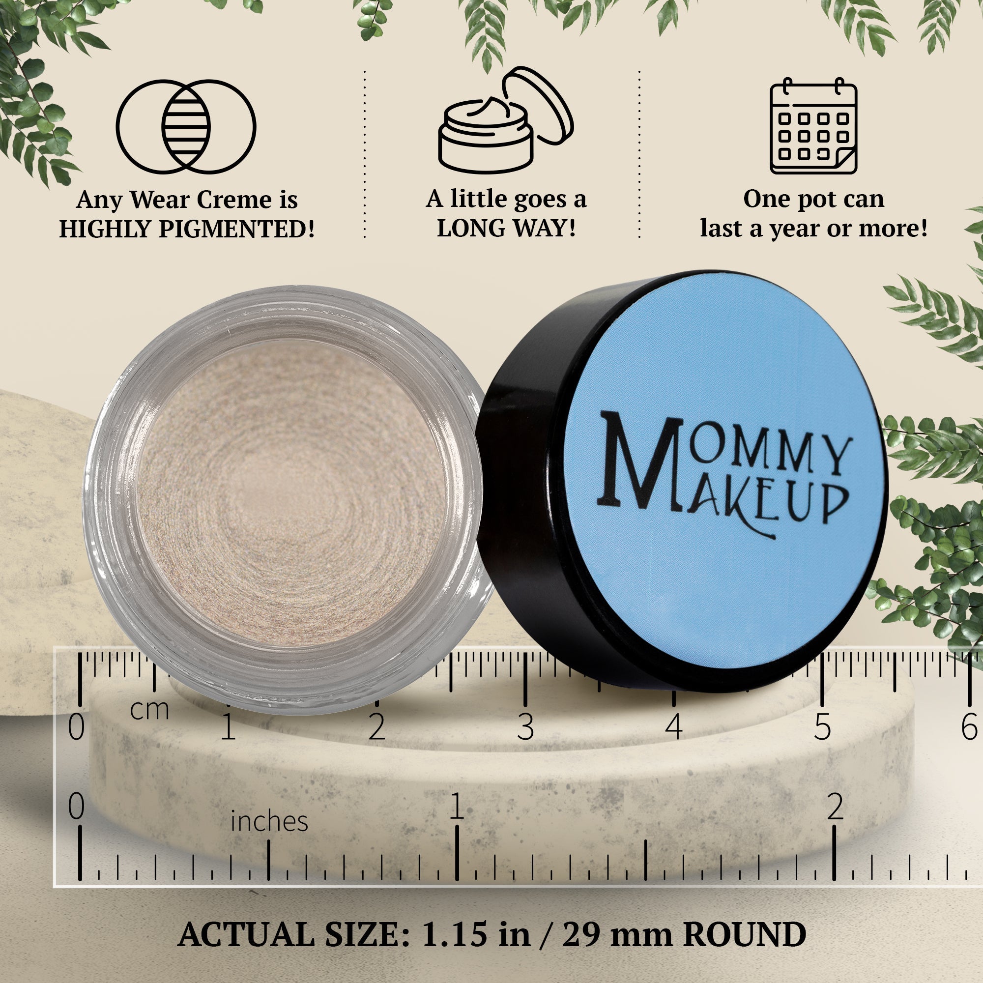 Starlight Any Wear Creme - A Waterproof Multi-tasking creme to powder product for eyes, cheeks & lips. Can be worn anywhere - RFE Marketing Ventures