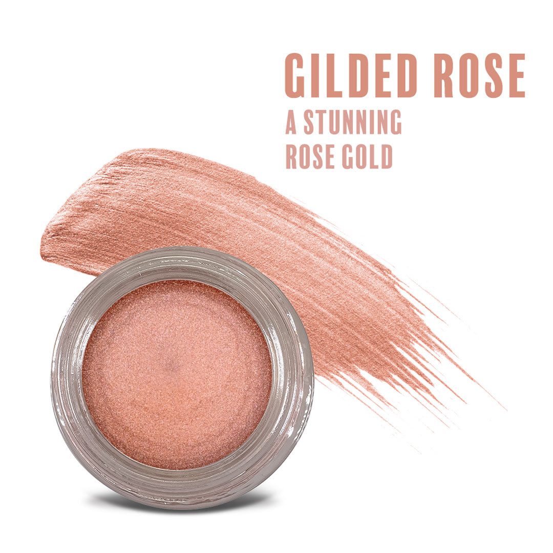 Gilded Rose Any Wear Creme - A Waterproof Multi-tasking creme to powder product for eyes, cheeks & lips. Can be worn anywhere - RFE Marketing Ventures