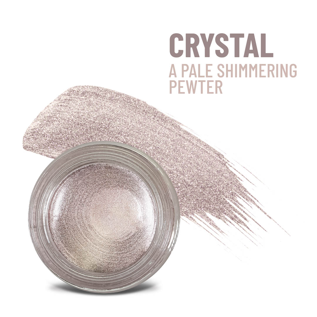 Crystal Any Wear Creme - A Waterproof Multi-tasking creme to powder product for eyes, cheeks & lips. Can be worn anywhere - RFE Marketing Ventures