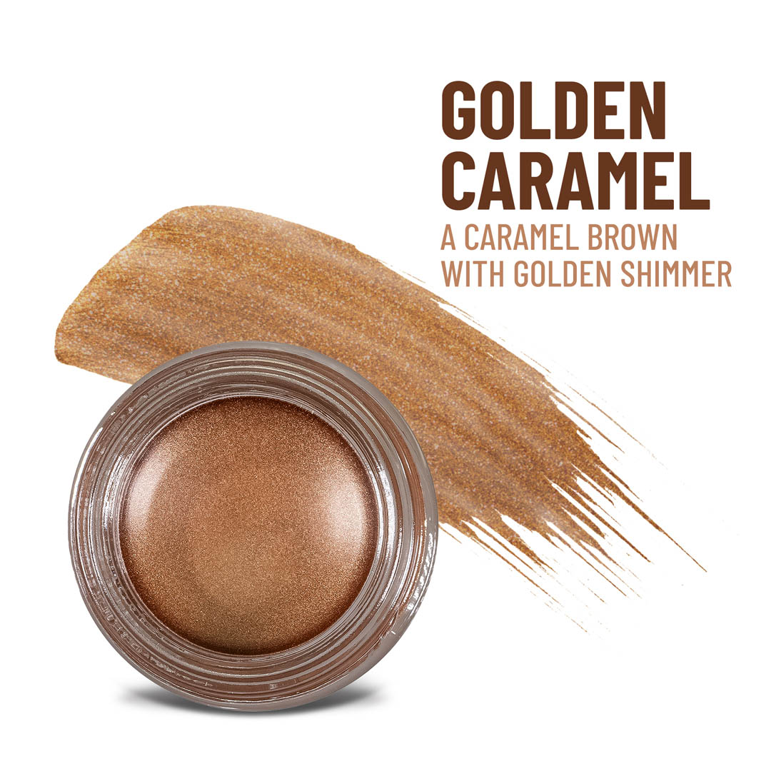 Golden Caramel Any Wear Creme - A Waterproof Multi-tasking creme to powder product for eyes, cheeks & lips. Can be worn anywhere - RFE Marketing Ventures