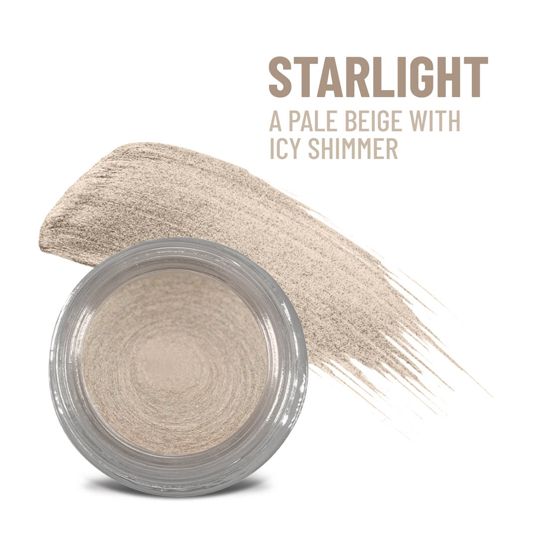 Starlight Any Wear Creme - A Waterproof Multi-tasking creme to powder product for eyes, cheeks & lips. Can be worn anywhere - RFE Marketing Ventures