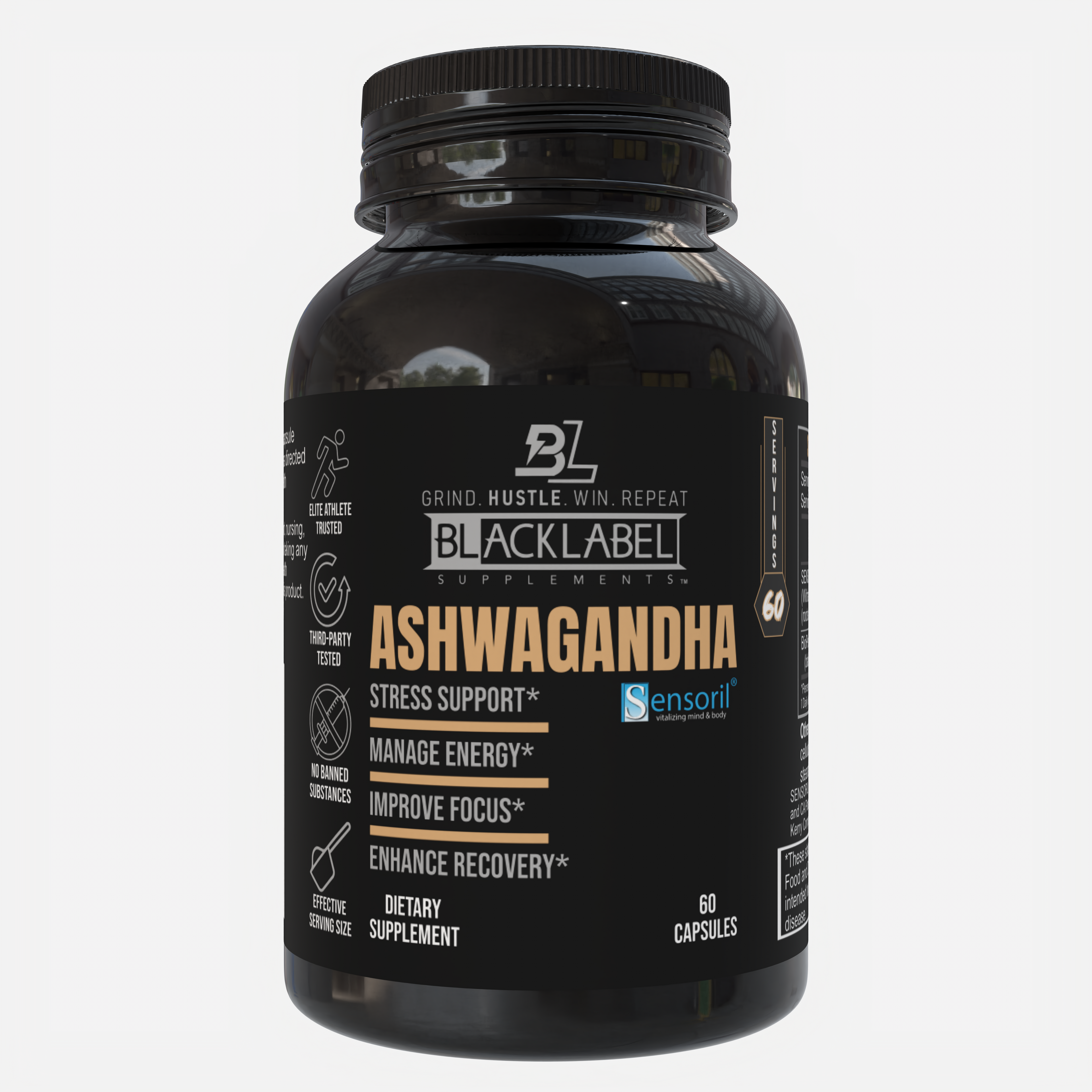 Sensoril Ashwagandha Extract - Premium Adaptogenic Herb for Stress Relief and Wellness - RFE Marketing Ventures
