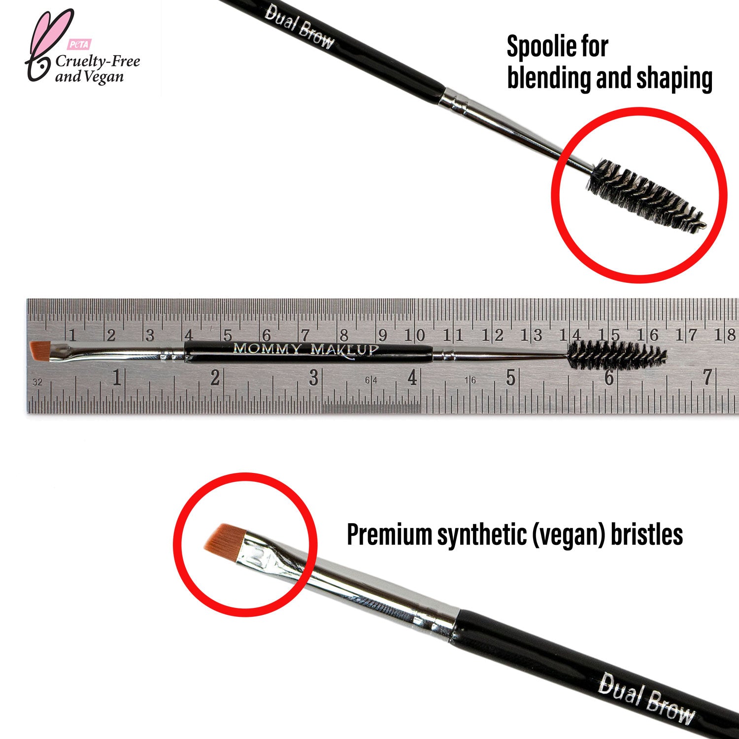 Dual Brow Brush - RFE Marketing Ventures