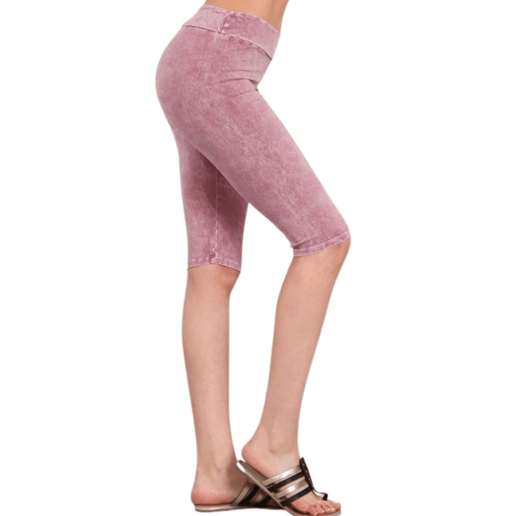 Ladies Biker Shorts Made in USA - Longer Length for Ultimate Comfort and Style