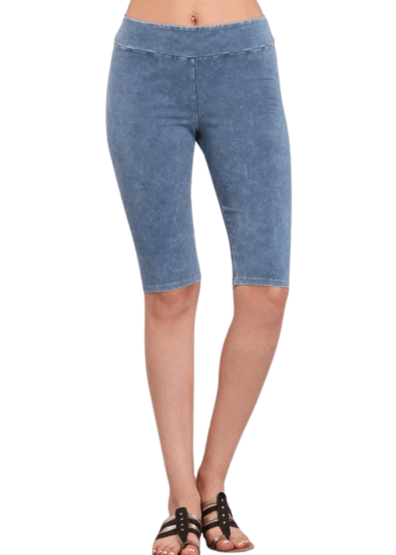 Ladies Biker Shorts Made in USA - Longer Length for Ultimate Comfort and Style